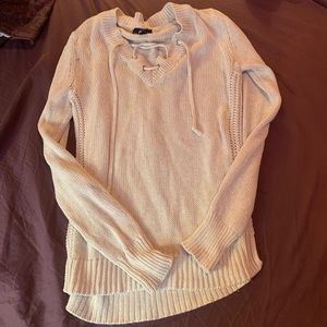 Gap lace up sweater